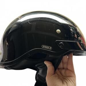 Harley-Davidson Genuine Motor Clothes Black Motorcycle Half-helmet - Large